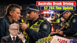 Australia’s $2,204 Drunk Driving Fine in 2026: Tough New Rules Explained