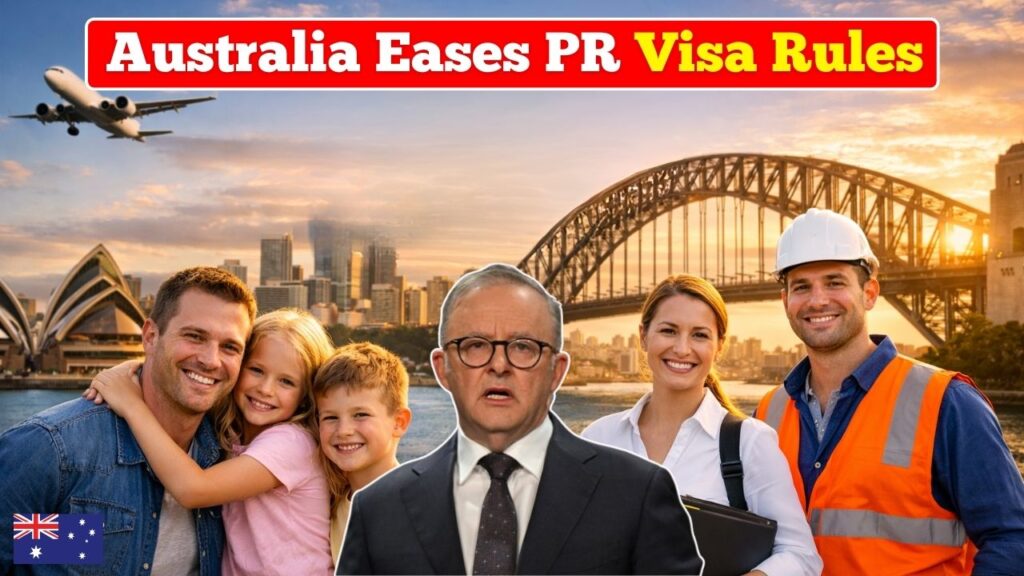 Australia Eases PR Visa Rules
