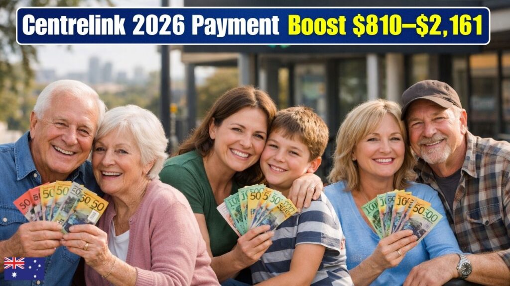 Centrelink 2026 Payment Boost $810–$2,161