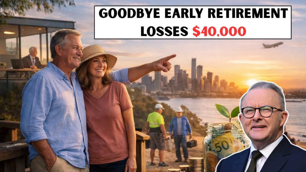 Goodbye Early Retirement Losses, $40,000
