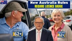 New 2025 Traffic Rules in Australia: Senior Drivers Over 62 Must Display Licence Badge