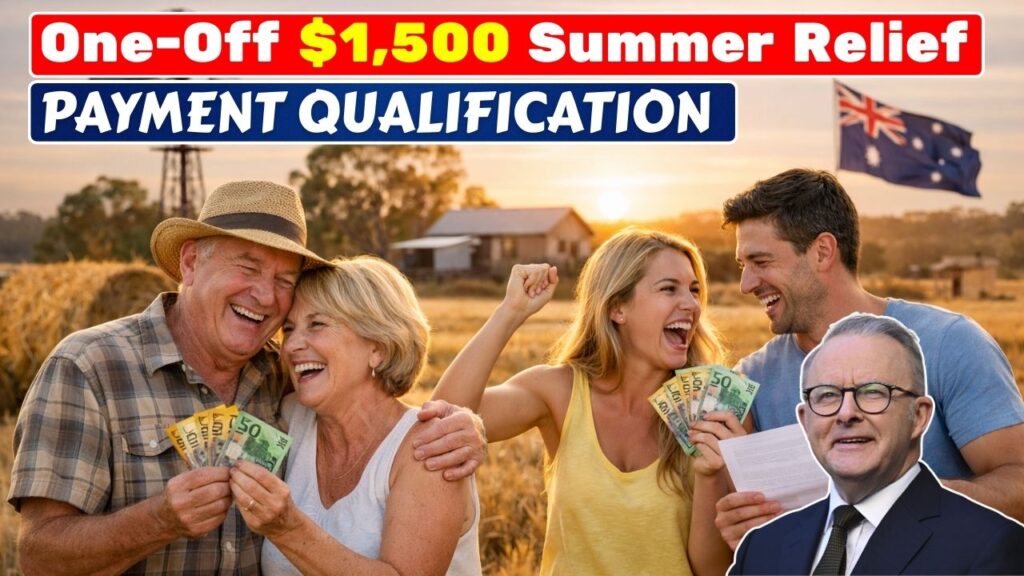 One-Off $1,500 Summer Relief Payment Qualification