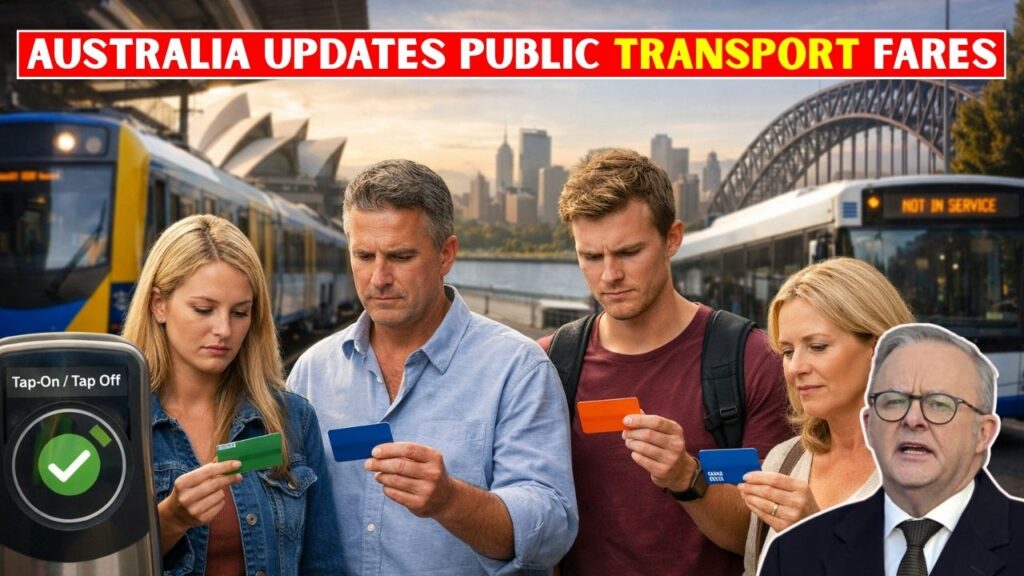 Public Transport Fare Changes